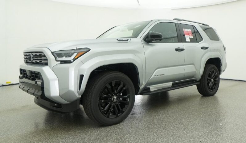 
								2026 Toyota 4Runner i-FORCE MAX Platinum FT4WD full									
